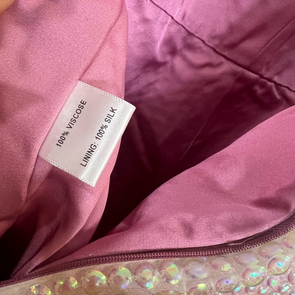 Markarian Ginevra Sequin pink midi Dress size 0 NEW! New with tags! - Picture 14 of 15